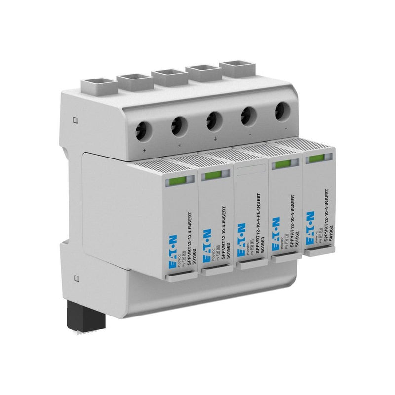 Eaton - Blitzstromableiter für Energietechnik PV-Überspannungsschutz SPPVRT12-10-4+PE+AX 1000V,Klasse1und2