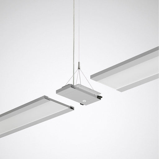 Trilux - Mechanisches Zubehör/Ersatzteile für Leuchten Verbinder LuceosHZLK  #7696500 silbergrau  − 1 Stück