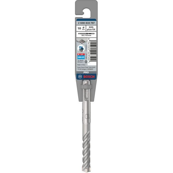 Bosch - Bohrer PRO SDS plus-5X 2608833797 Hammerbohrer 10 x 50
