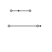 WAGO - Installations-Etagenklemme Installationsetagenklemme 2203-7649 2,5 mm² mit Drücker − 50 Stück