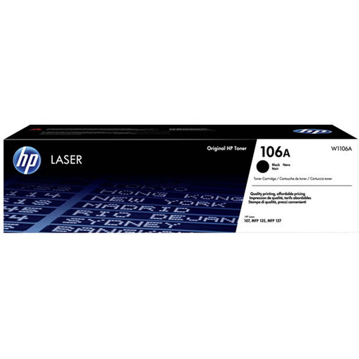 HP - Verbrauchsmaterial für Telefax/Drucker/MFC Lasertoner W1106A sw 1.000 Seiten,schwarz