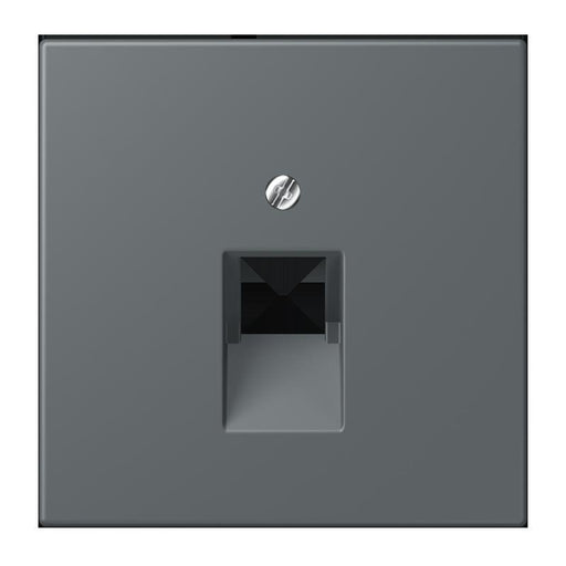 Jung - Einsatz/Abdeckung für Kommunikationstechnik Abdeckung für IAE/UAE LC 969-1 UA 202 gris fonce 31
