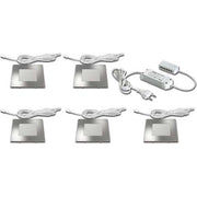 Hera - Downlight/Strahler/Flutlicht 5er-Set LED-Einbauleuchte 61056458003 nw eds +Tr.24/30W
