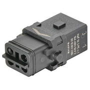 Harting - Kontakteinsatz für Rechtecksteckverbinder Einsätze Crimpanschluss 09100033306 16A,Baugröße1A,3Kon