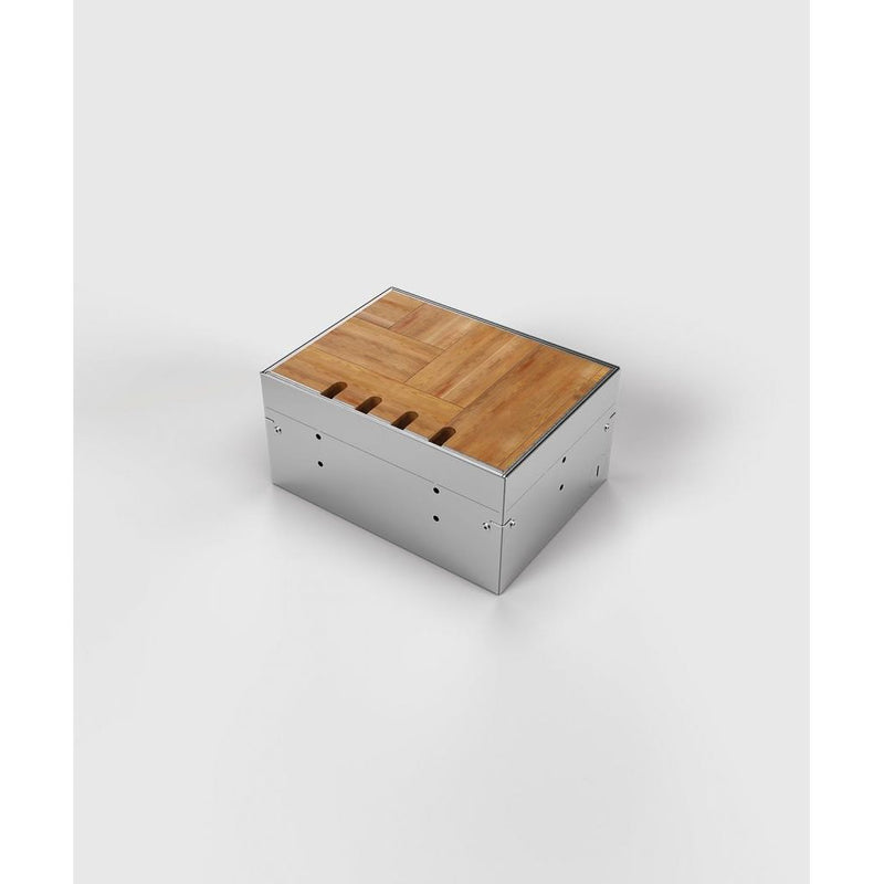 BS Bodensteckdosen - Geräteeinsatz für Unterflurmontage Bodensteckdose 8904B-2-0 3xSch,1x RJ45 2f