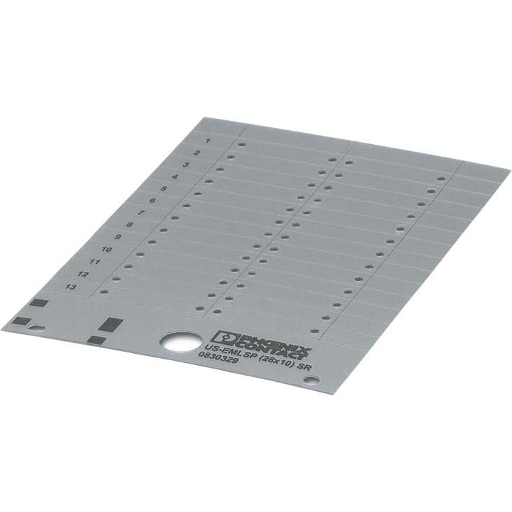 Phoenix Contact - Kennzeichnungsmaterial Sicherheitsetikett US-EMLSP (28X10) SR m. Spezialkleber  − 10 Stück