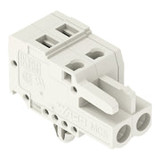 WAGO - Kabelsteckverbinder für Leiterplattensteckverbinder 1-Leiter-Federleiste 721-102/008-000 CAGECLAMP 2,5mm²,lgr − 100 Stück