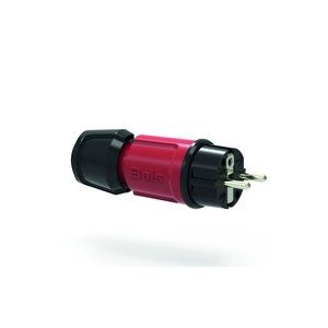 Bals Elektrotech - Schutzkontaktstecker Schutzkontakt-Stecker 7373 16A 250V IP44, rot − 20 Stück