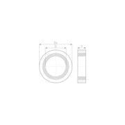 Jacob - Einschnittring UNIVERSAL-Dichtring M332UG M 32 − 25 Stück