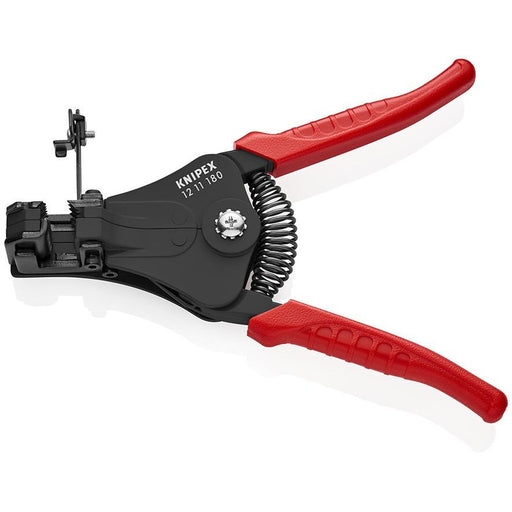 Knipex - Abisolierzange 12 11 180 mit Griffhülle 180mm