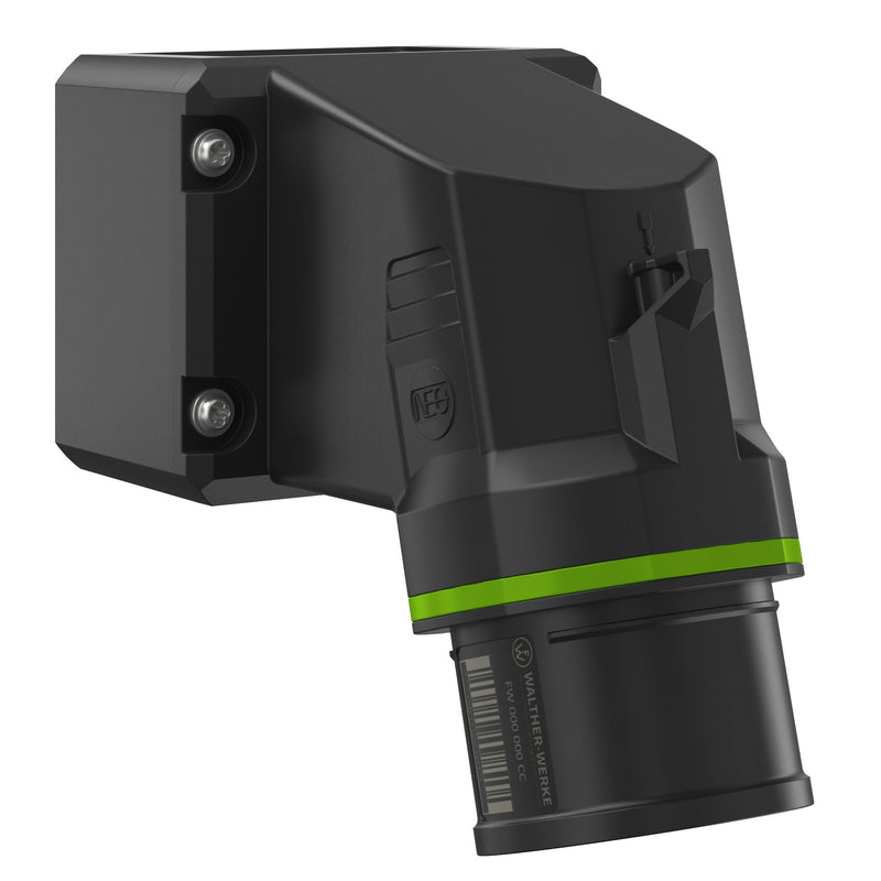 Walther Werke - CEE-Gerätestecker (IEC 60309) CEE NEO Wandgerätestecker FW714510CC 16A 5P 10h IP54 − 10 Stück