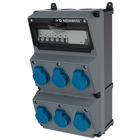 Mennekes - CEE-Steckdosen-Kombination (IEC 60309) Steckdosen-Kombination 930026 AMAXX