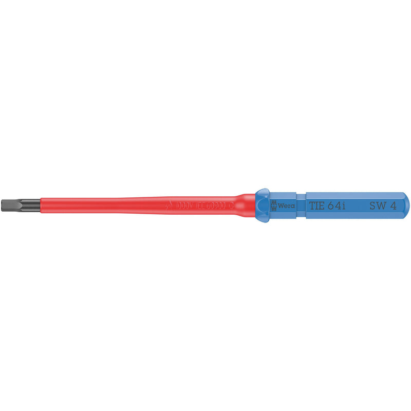 Wera - Innensechskant-Schraubendreher Kraftform Kompakt VDE 64 i 05006520001 4 x 157 mm