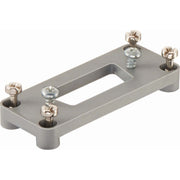 Harting - Adapterplatte für Industriesteckverbinder D-Sub Adapter 15-polig 09200009928 f.Gehäuse Han A − 2 Stück