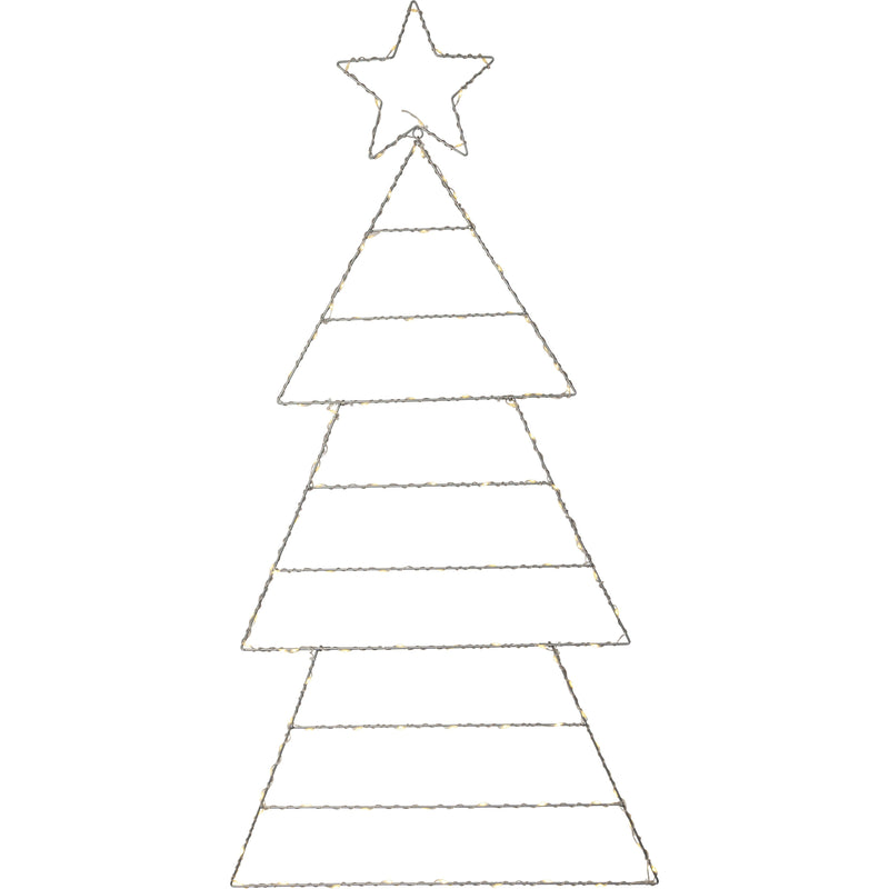 Star Trading - Festbeleuchtung LED-Silhouette 857-36 silber