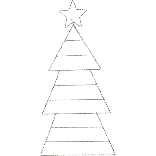 Star Trading - Festbeleuchtung LED-Silhouette 857-36 silber