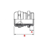 Plica - Kabelverschraubung 934283509 PG9 (4-9,5) − 50 Stück