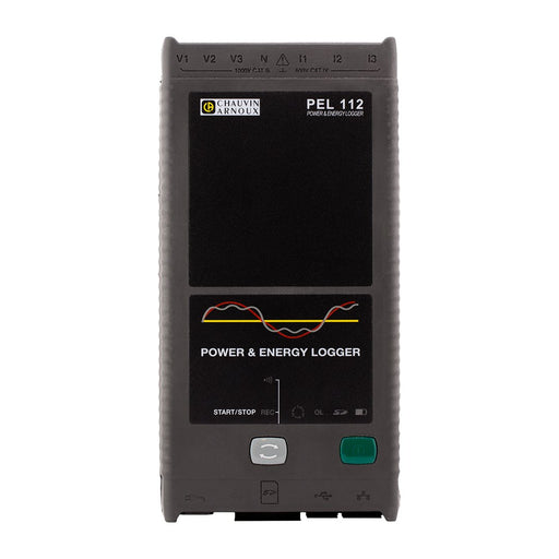 Chauvin Arnoux - Netz- und Leistungsanalysator Leistungs-Energierecorder PEL 112 ohne Stromwandler