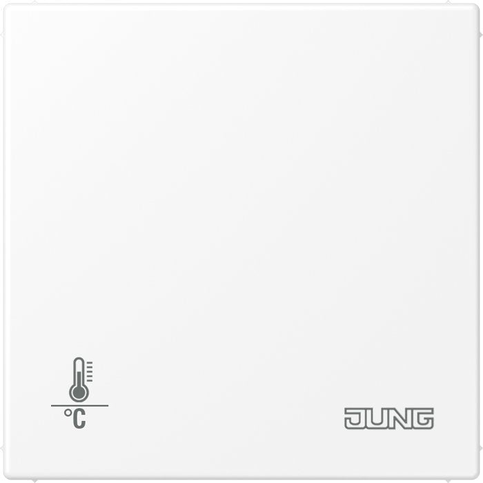 Jung - Bussystem-Raumtemperaturregler KNX-Objektregler LS 2178 ORTS WWM schneeweiß matt
