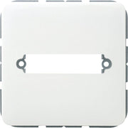 Jung - Einsatz/Abdeckung für Kommunikationstechnik Abdeckung aws CD 594-1 WW für Trapezsteckverb