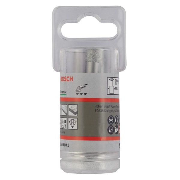 Bosch - Bohrer PRO Ceramic dry Bohrkrone, 2608599041 10 x 30 x 22,23 mm