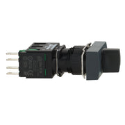 Schneider Electric - Wahlschalter, Komplettgerät Wahlschalter XB6DD221B 2-Stell., 1S