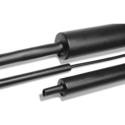 HellermannTyton - Schrumpfschlauch Warmschrumpfschlauch MU47-75/22-1000-BK − 5 Stück