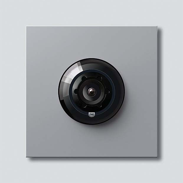 Siedle&Söhne - Funktionsmodul für Türkommunikation Access-Kamera 180 ACM 678-02 SM Silber-Metallic