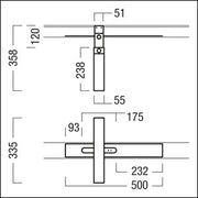 Zumtobel Group - Sicherheitsleuchte Sicherheitszeichenleuchte ECOSIGN 160#42186535