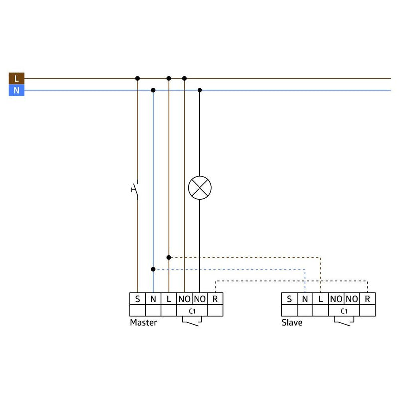 BEG Brück Electronic - Bewegungsmelder/Präsenzmelder komplett Präsenzmelder PD2N-M-1C-LED-DE