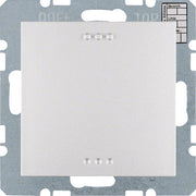 Berker - Bussystem-Raumtemperaturregler KNX-Sensor 75441383 alu matt