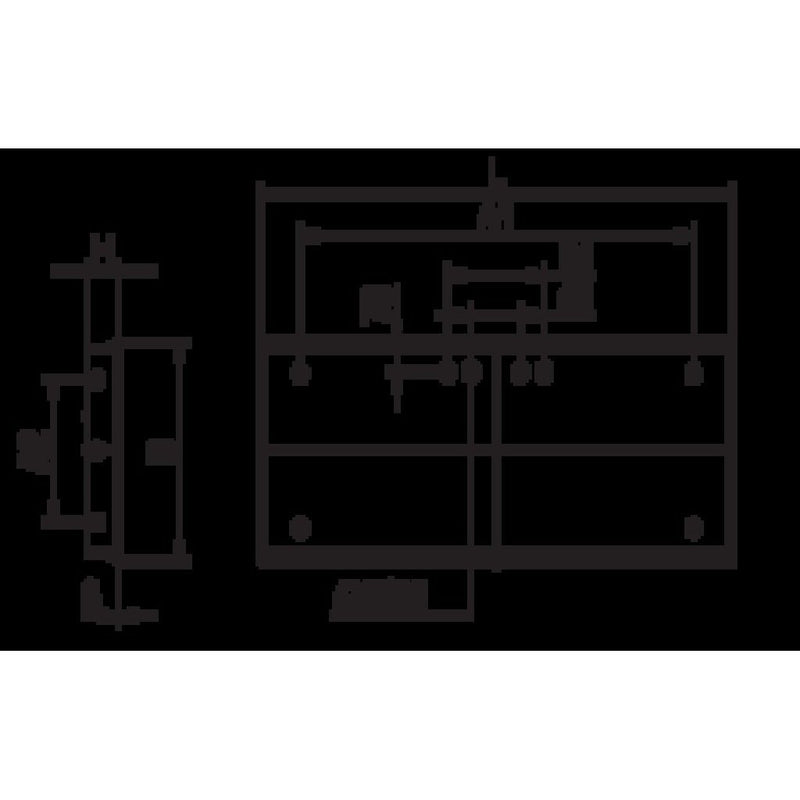 Ridi-Leuchten - Decken-/Wandleuchte Einbauleuchte m. RIDI-Tube EIHLS-L 324 #0850458 4000K