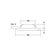 Brumberg Leuchten - Downlight/Strahler/Flutlicht LED-Einbaudownlight 12104173 350 mA