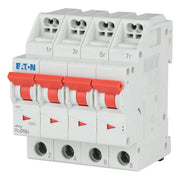 Eaton - Leitungsschutzschalter PLI-D10/4 D 10A, 4p Steckkl