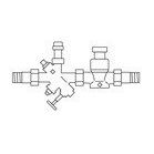 Vaillant - Warmwasserspeicher-Anschlussgruppe Sicherheitsgruppe 000474 mit Druckminderer