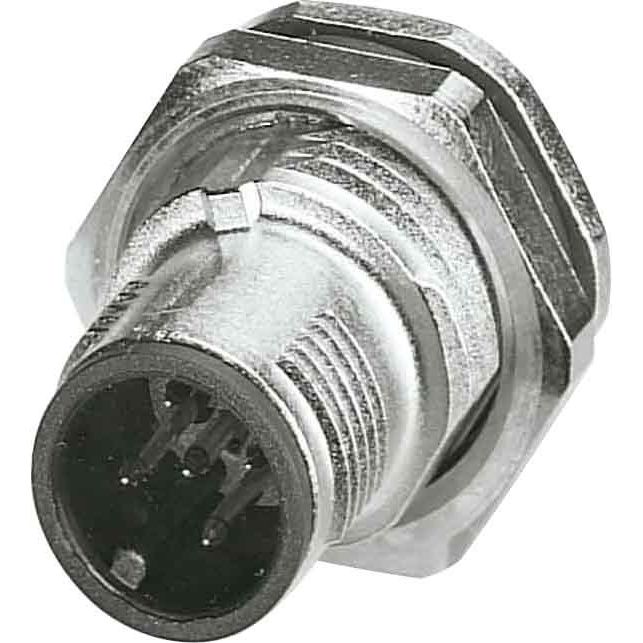 Phoenix Contact - Rundsteckverbinder, feldkonfektionierbar (Industriesteckverbinder) Einbausteckverbinder SACC-DSI-MS #1552311 Sensor-/Aktor-Wandd. − 20 Stück