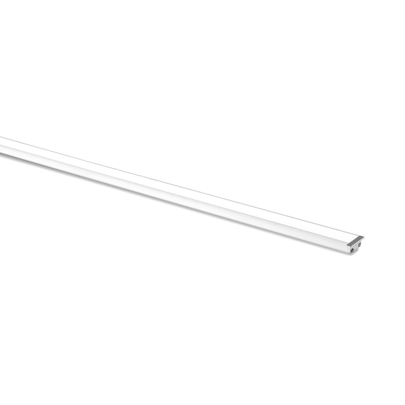Radium Lampenwerk - Zubehör/Ersatzteile für Lichtschlauch/-band Aluprofil m.Abdeckung 1m FXZA4568 grau