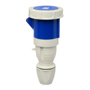 Walther Werke - CEE-Kupplung (IEC 60309) Wasserdichte Kupplung 368409 63A 4P 9h − 5 Stück