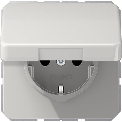 Jung - Steckdose SCHUKO-Steckdose CD 1520 BFKL LG lichtgrau