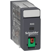 Schneider Electric - Schaltrelais Steckb. Interface-Relais RXG21B7 5 A, 24 VAC − 10 Stück