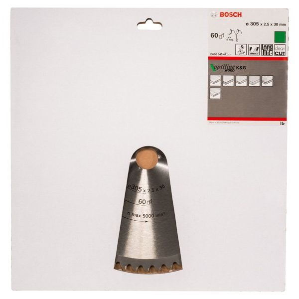 Bosch - Kreissägeblatt PRO Wood Kreissägeblatt, 2608640441 305 x 2,5 x 30 mm