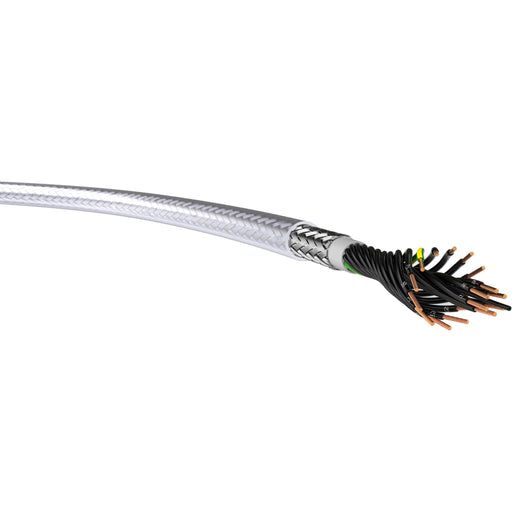 Energiekabel < 1 kV, für ortsveränderlichen Einsatz YSLYCY-JZ 12x2,5 Ri. 50 YSLYCY-JZ 12x2,5 Steuerltg geschirmt − 50 Meter