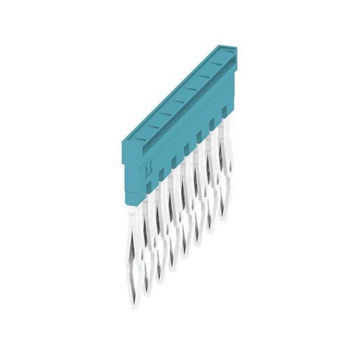 Weidmüller - Querverbinder/Brücker für Reihenklemme Querverbinder ZQV 2.5N/8 BL gesteckt − 20 Stück