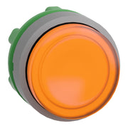 Schneider Electric - Frontelement für Drucktaster Leuchtdrucktaster ZB5AH53C0 or, 22mm, in grau