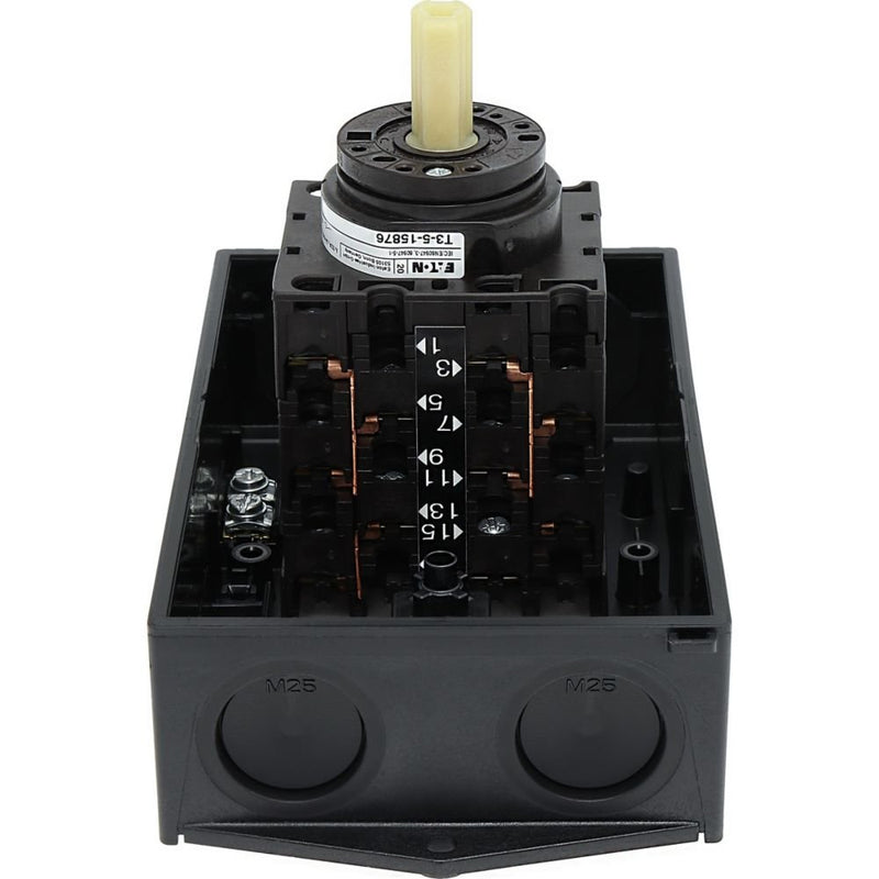 Eaton - Lastschalter WendeSternDreieck-Schalt. T3-5-15876/I2 3p,32A,13KW,IP65