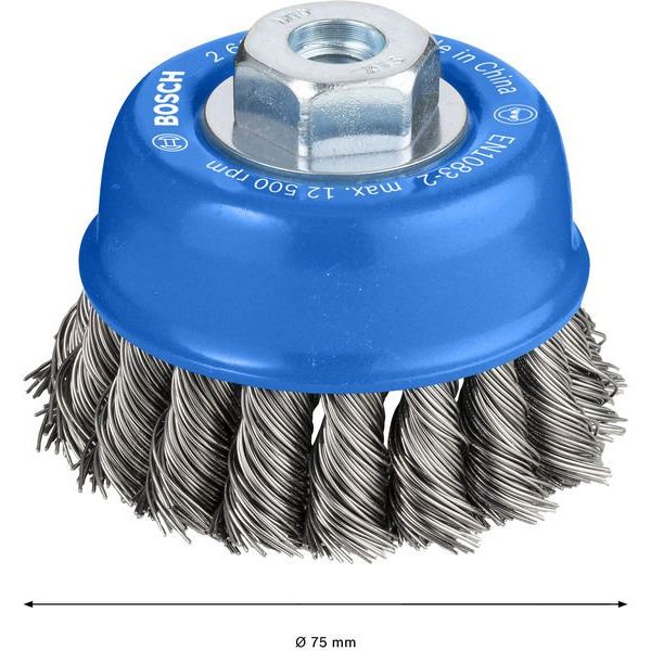 Bosch - Rotierende Drahtbürste PRO Metal heavy 2608622063 Topfbürste 75 x 0,5