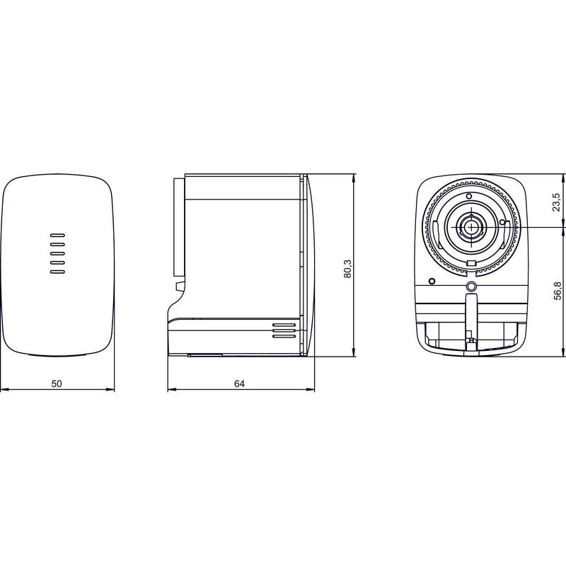 Theben - Bussystem-Stellantrieb Digitale KNX-Zeitschaltuhr CHEOPS S 10m KNX