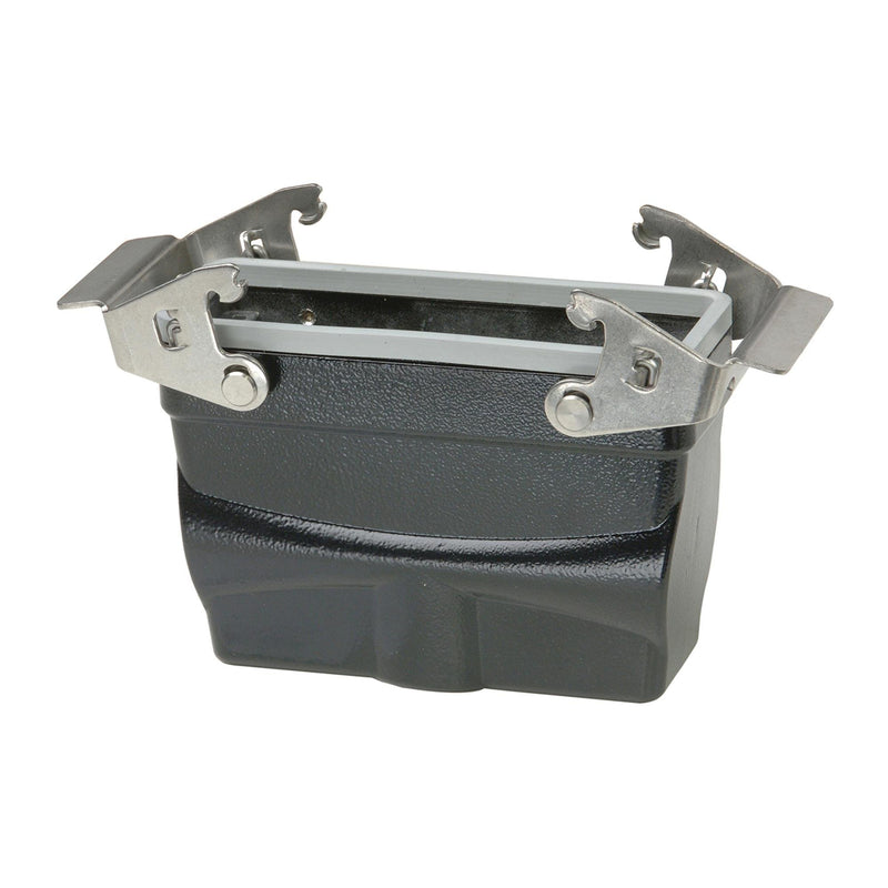 Walther Werke - Gehäuse für Rechtecksteckverbinder Kupplungsgehäuse P743724 BHT24 81,5mm hoch,sw