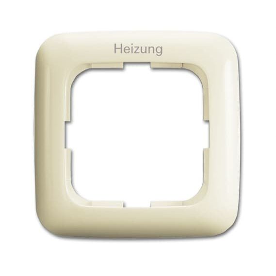 Busch-Jaeger - Abdeckrahmen Rahmen 1-fach 2511 JH-212 weiß, (Heiz.-Not.)  − 1 Stück
