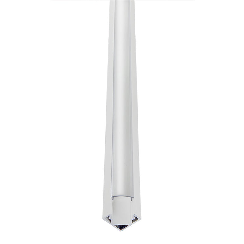 Nobile - Zubehör/Ersatzteile für Lichtschlauch/-band Alu Eck-Profil 2m 5011146806 Abdeckung transp. − 1 Stück
